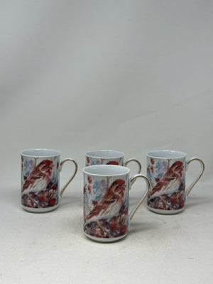 Set of 4 Judy Buswell Winter Watch Mugs