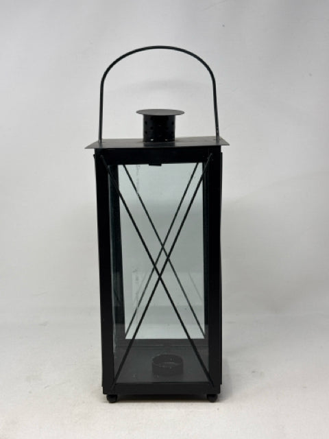 Black Metal Candle Lantern