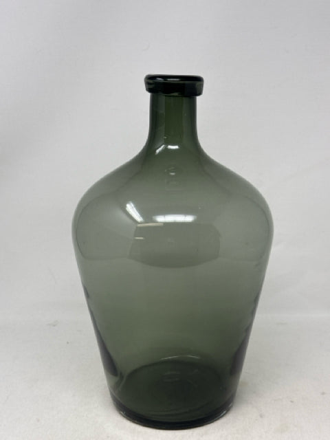 Black Glass Bottle Table Decor [MHF]