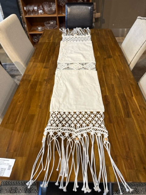 Simons Maison Macrame Table Runner [MHF]