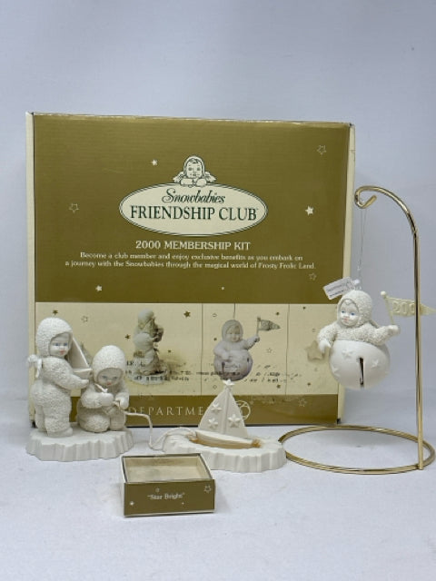 Membership Kit Includes Star Pin/Jinglebaby/Sailing the Seas Figurines