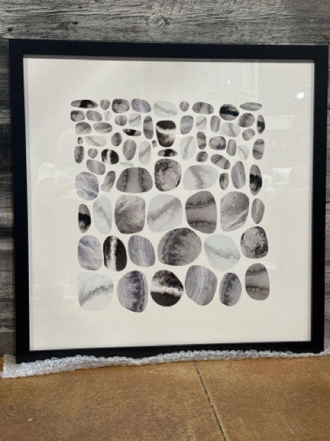 Black Framed Modern Wall Art [MHF]