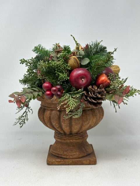 Decorative Xmas Floral in Urn