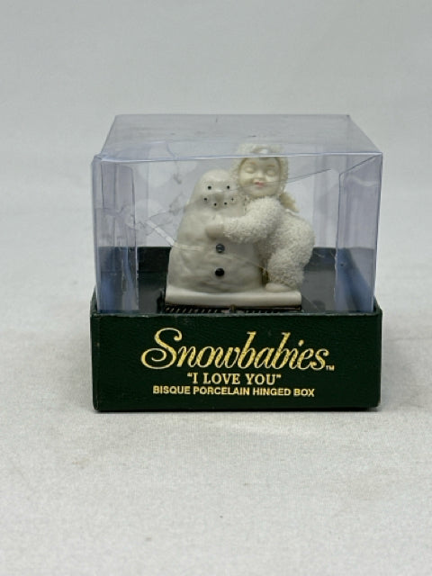 Dept. 56 Snowbabies "I Love You" Collectable Figurine