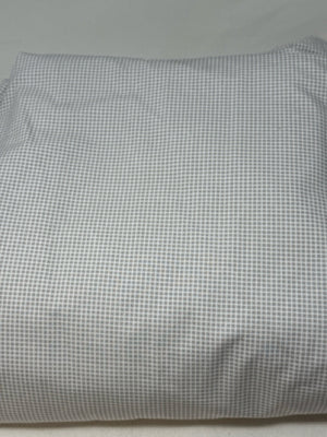 Cuddle Down Double Grey Check Duvet Cover [MHF]