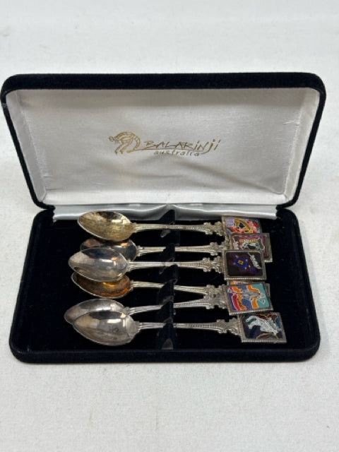 Boxed Set of Balarinji Australia Collector Spoons