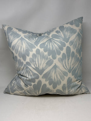 West Elm Grey/Blue/White Silk Pillow [MHF]