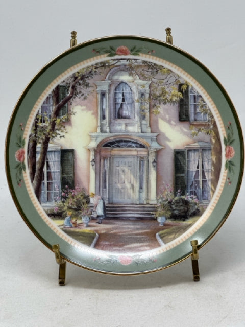 Trish Romance Collector Plate "The Pathway"