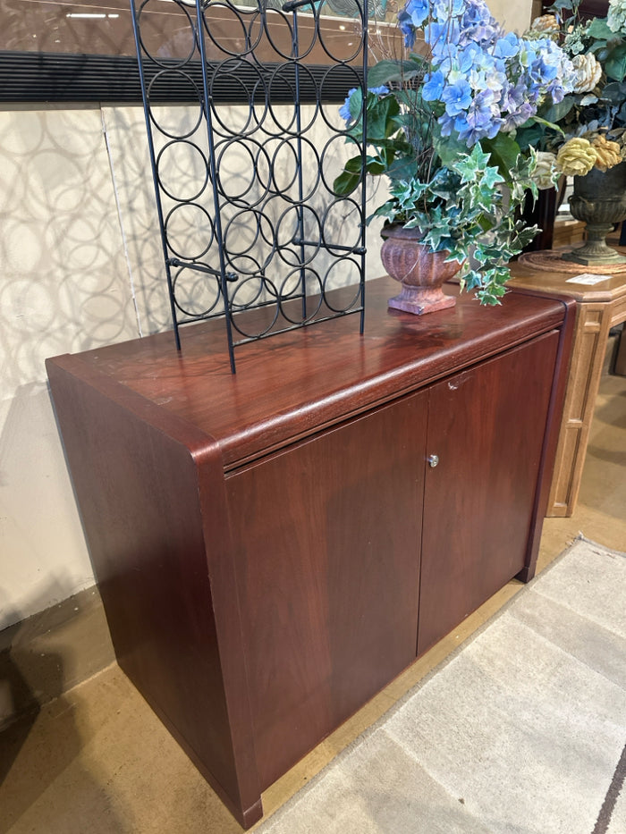 2 Door Wood Cabinet