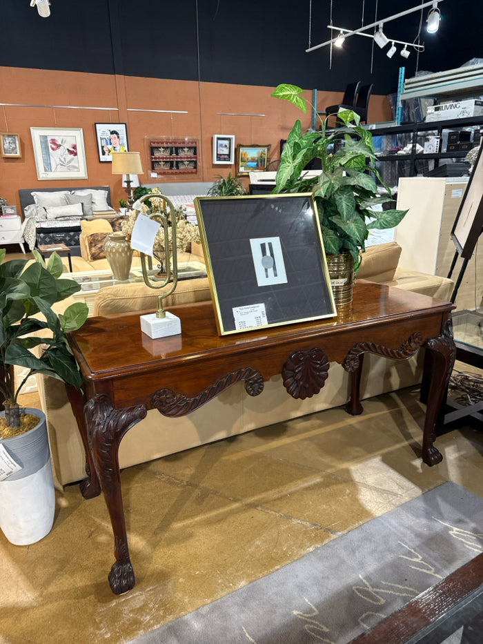 Wood Console Table
