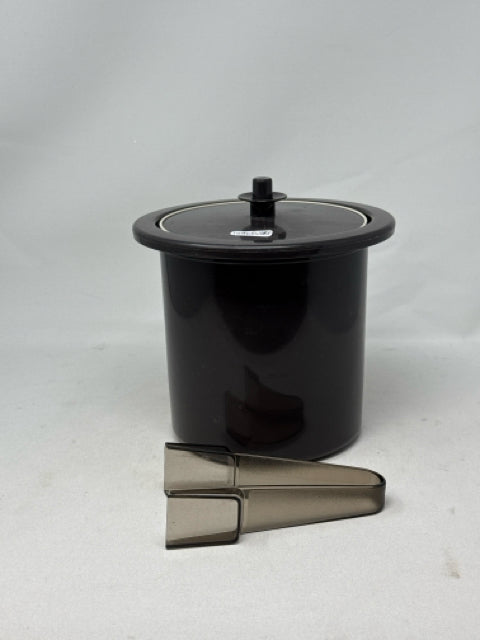 Brown Tupperware Ice Bucket