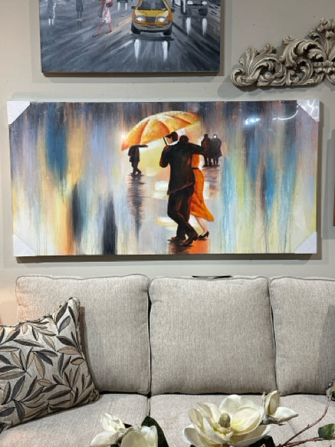 Canvas Wall Art (Dancing in the Rain)