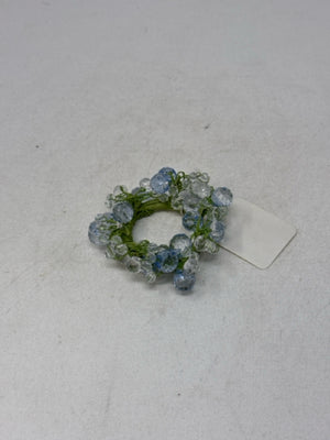 Single Blue/White Candle Ring