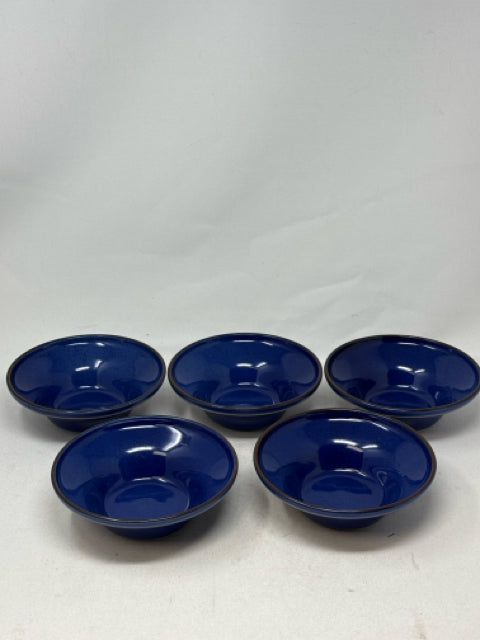 Ikea 6.5" Trivsam Blue Bowls (5)