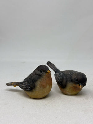 Pair of 2.5" Bird Statues