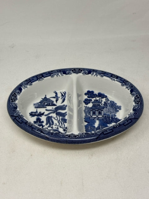 Oval Churchill Fine English Divided Dish Tableware