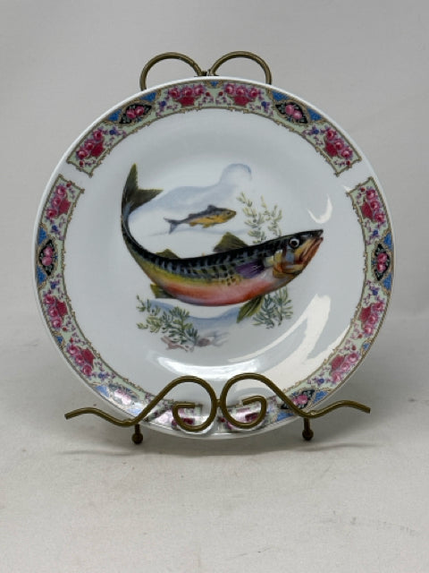 Richard Ginori Italy Porcelain Collector Plate (Fish)