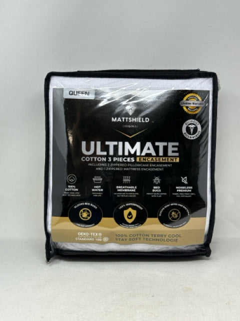 New in Package Queen Mattshield Ultimate 3 Pcs. Encasement
