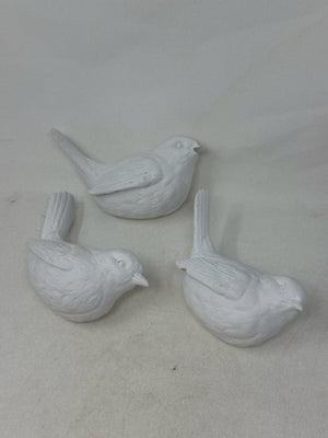 Set of 3 White Birds Wall Decor [MHF]