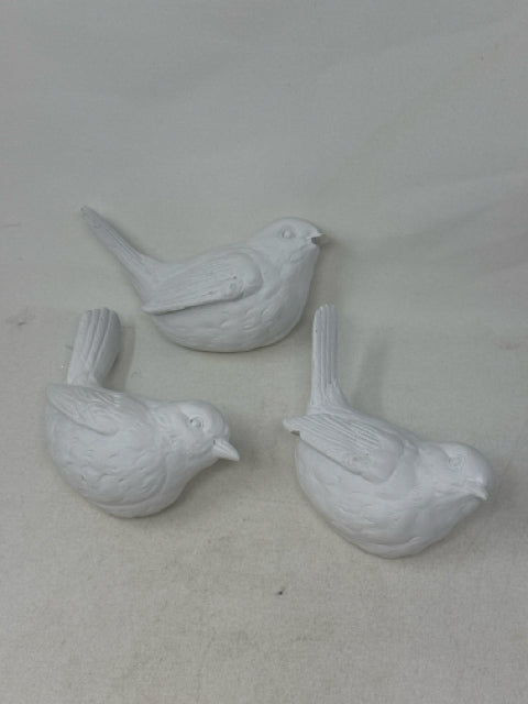 Set of 3 White Birds Wall Decor [MHF]