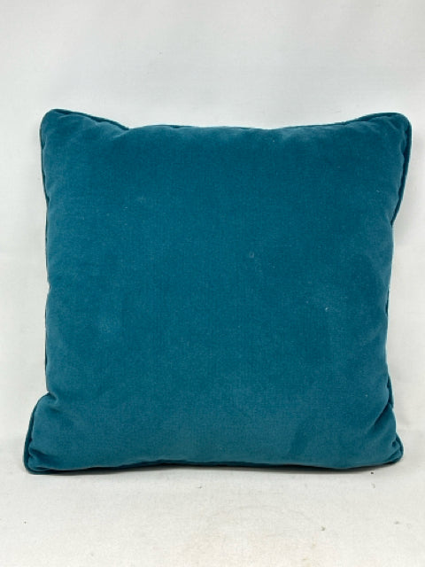 Blue Velvet Pillow