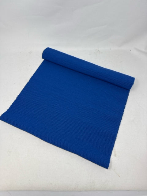 Royal Blue Ribbed Table Runner
