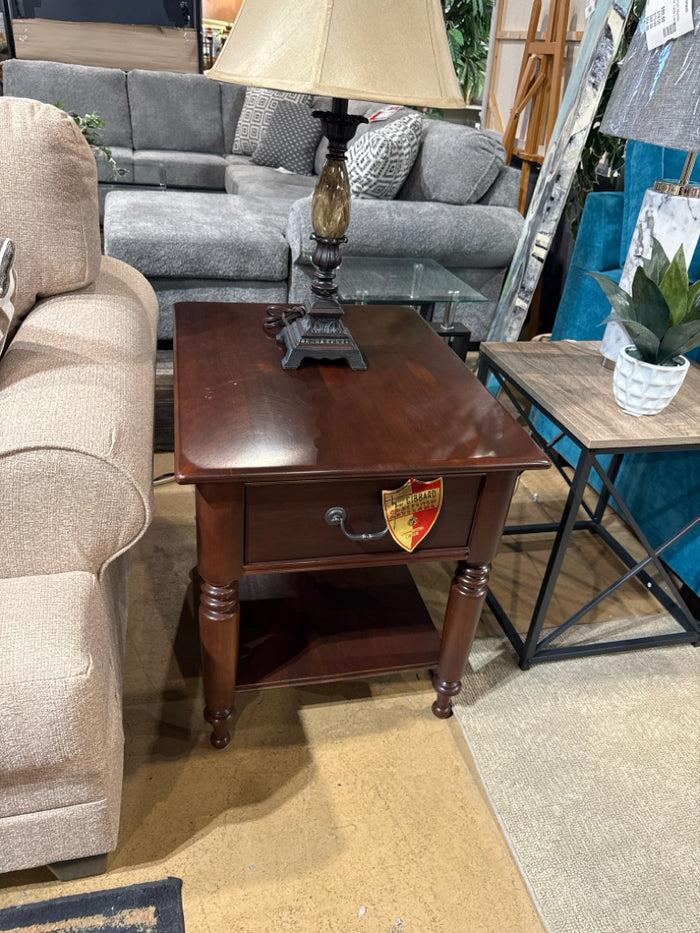 Gibbard Solid Cherry 1 Drawer End Table