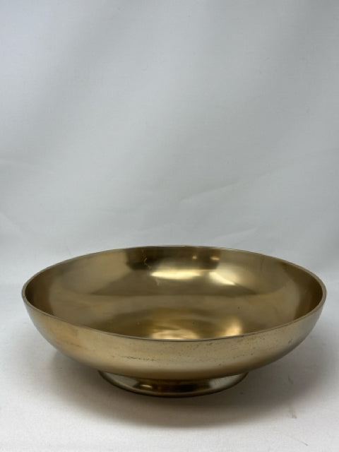 Round Decorative Brass/Gold Bowl [MHF]