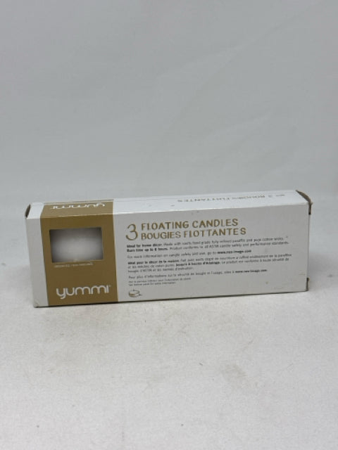 Box of 3 Floating Candles