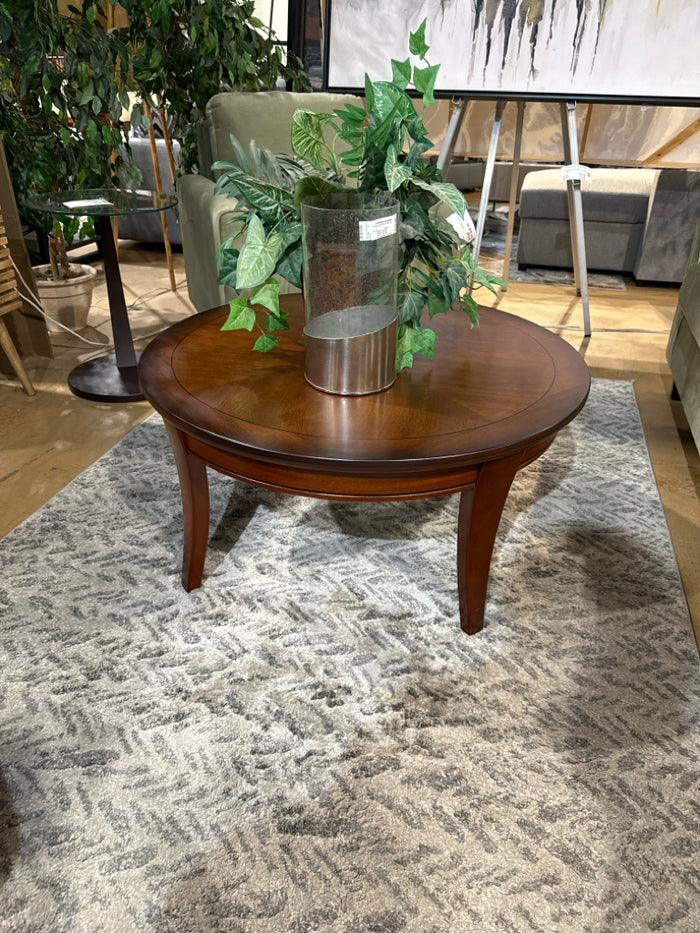 Round Wood Coffee Table