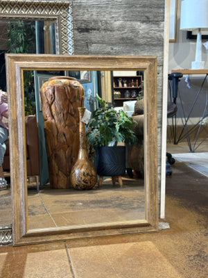 Rustic Gold Framed Mirror