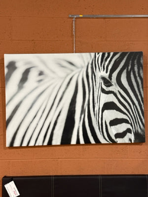 Ikea Pjatteryd Zebra Photo Wall Art
