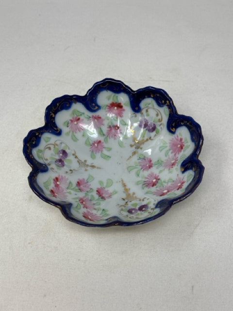 Flow Blue Floral Bowl