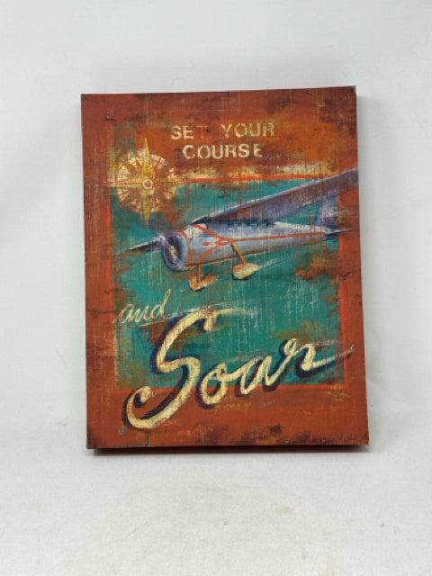 Canvas Wall Art Airplane