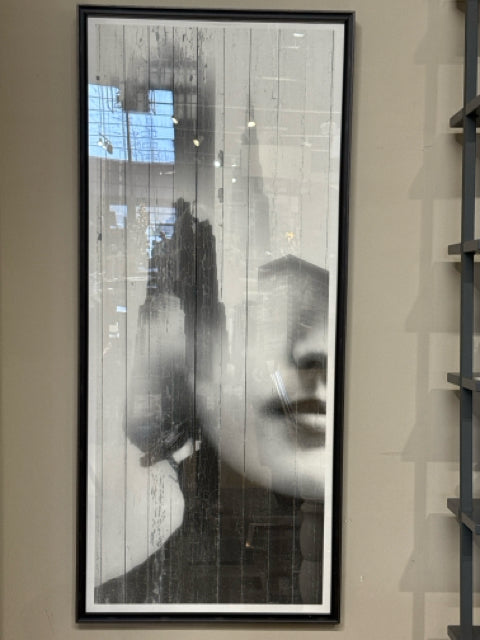 Black Framed 2 Panel "Urban Dreams" Diptych [MHF]