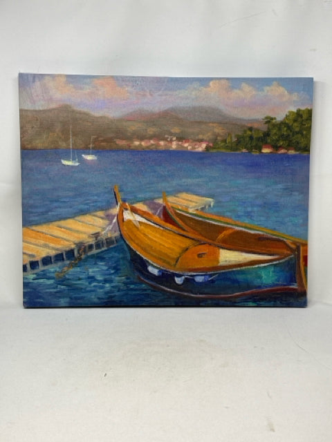 Canvas Boat Wall Art