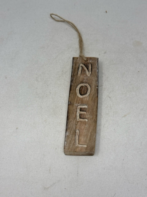 Noel Wooden Tree Ornament