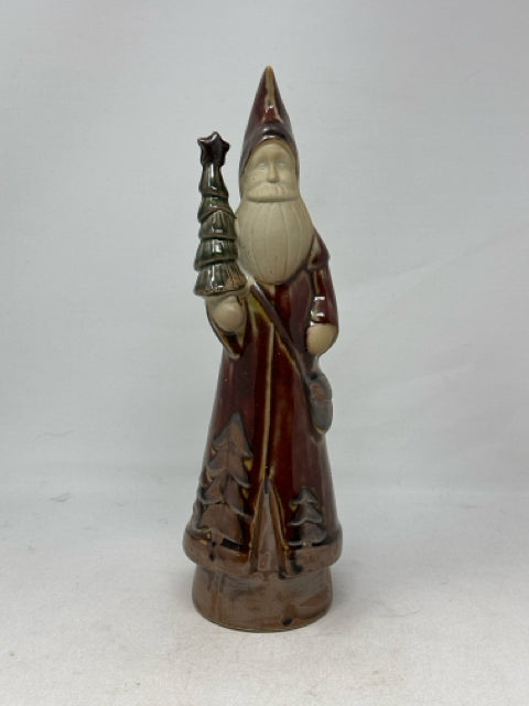 Ceramic Santa Figurine