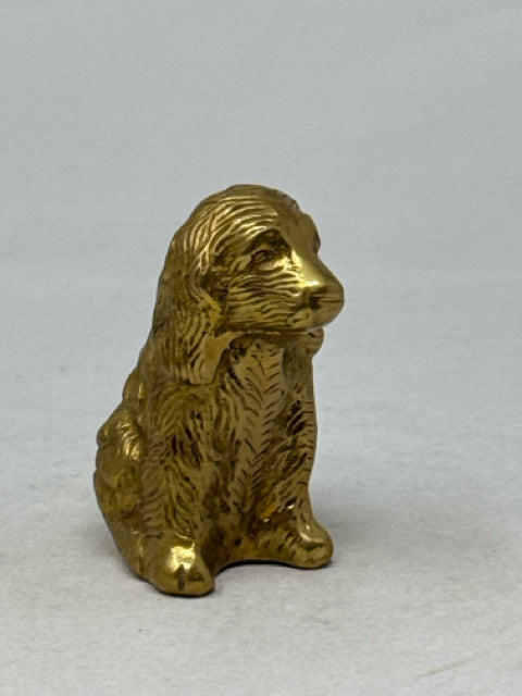 Brass Dog Figurine