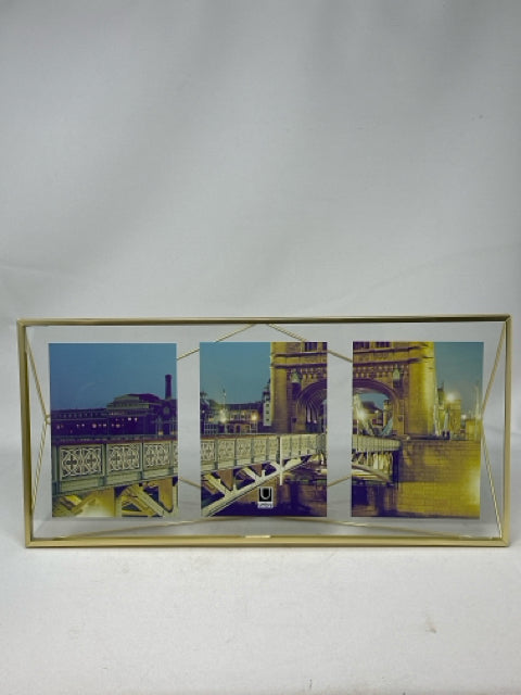 Umbra Prisma 5x7 Multi Frame in Gold