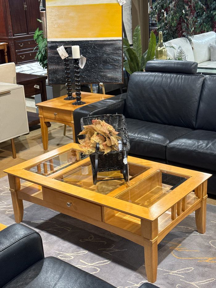 Solid Maple 3 Piece Coffee & 2 End Tables