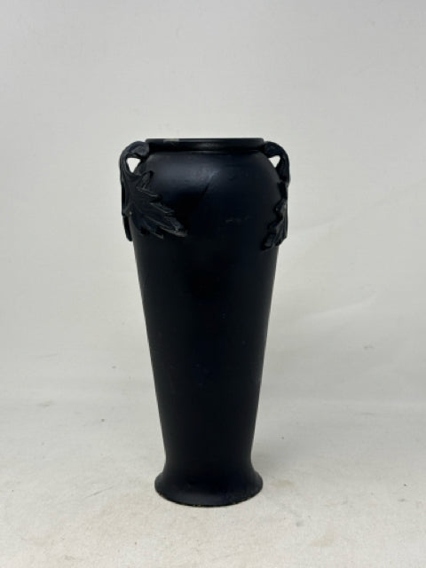 Black Painted Metal Vase