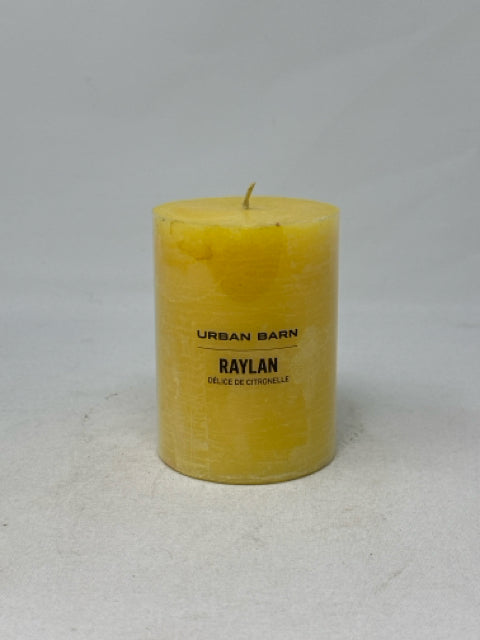 Urban Barn Raylan Citronelle Pillar Candle