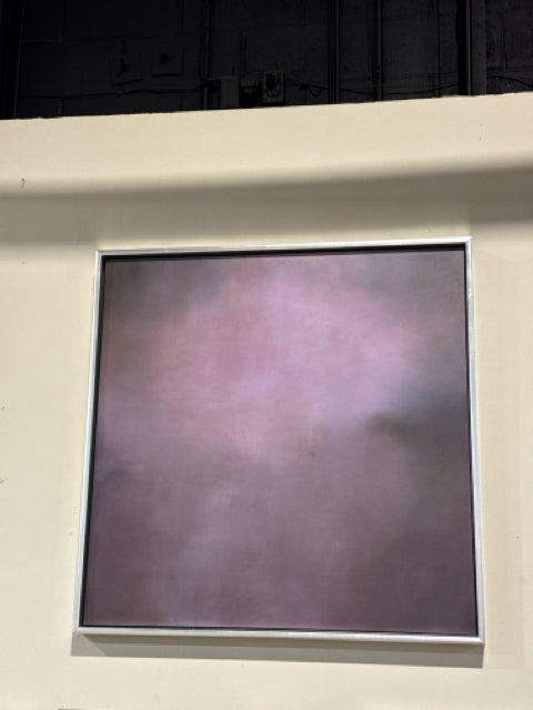 Square Silver Framed Modern Wall Art [MHF]
