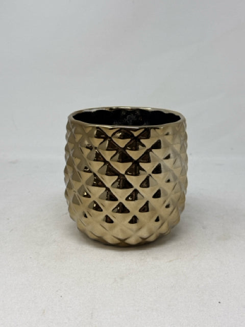 CB2 Colada Vase/Planter Gold [MHF]