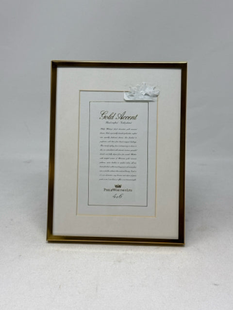 Philip Whitney Ltd. Gold Plated Photo Frame [MHF]