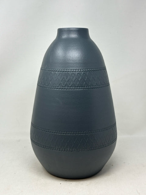 Decorative Grey Ceramic Vase [MHF]