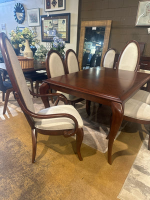 Amini Collection 9 Piece Table & 8 Chairs With 2 Leafs