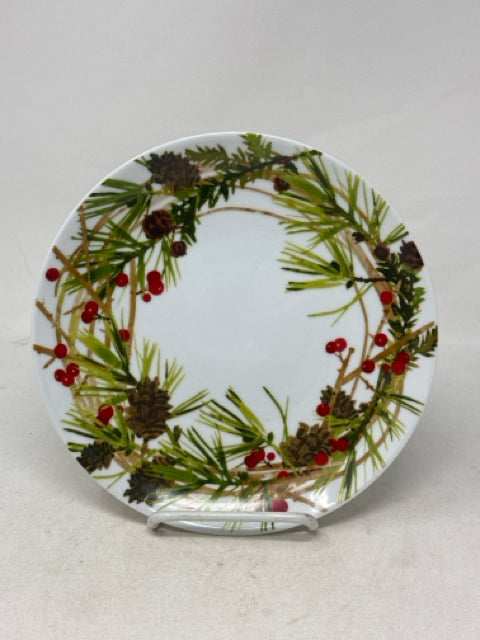 Round Hallmark Holiday Plate