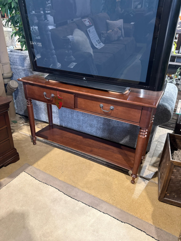 Gibbard Solid Cherry 2 Drawer Sofa Table